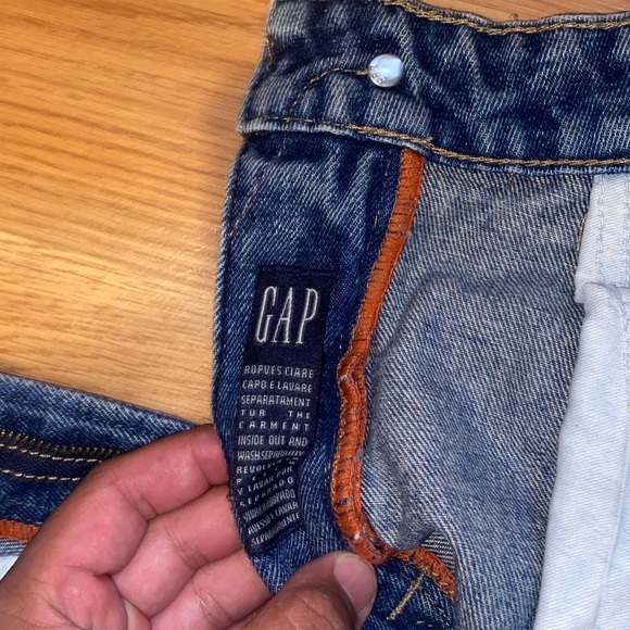 Mickey Mouse embroidery Gap Denim Jeans - Picture 5 of 7